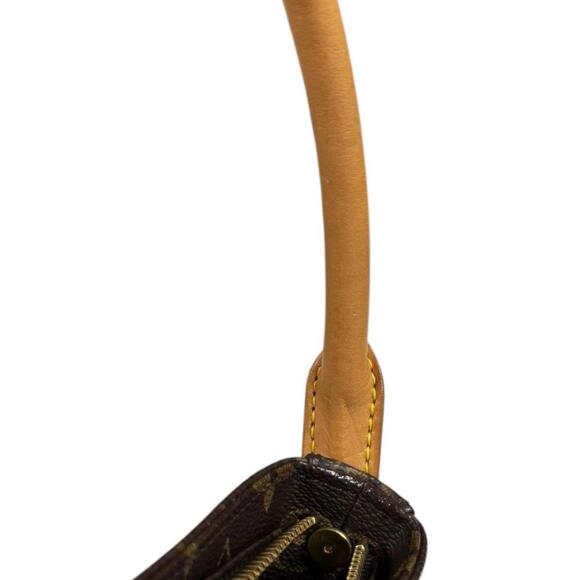 LOUIS VUITTON Brown Monogram Canvas Looping MM Shoulder Bag - Picture 11 of 12